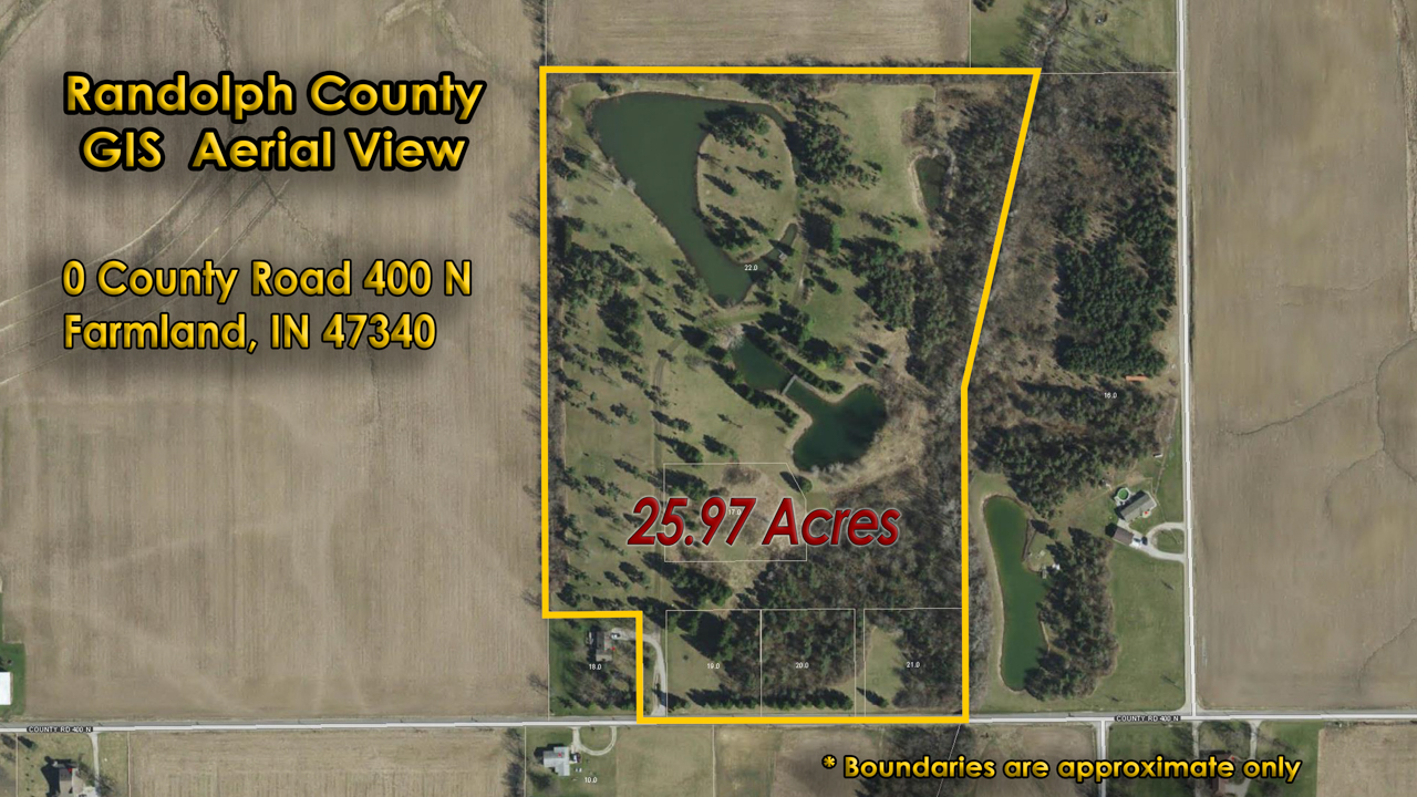 Pinecrest land for sale Farmland Indiana The ORR Home Selling Team